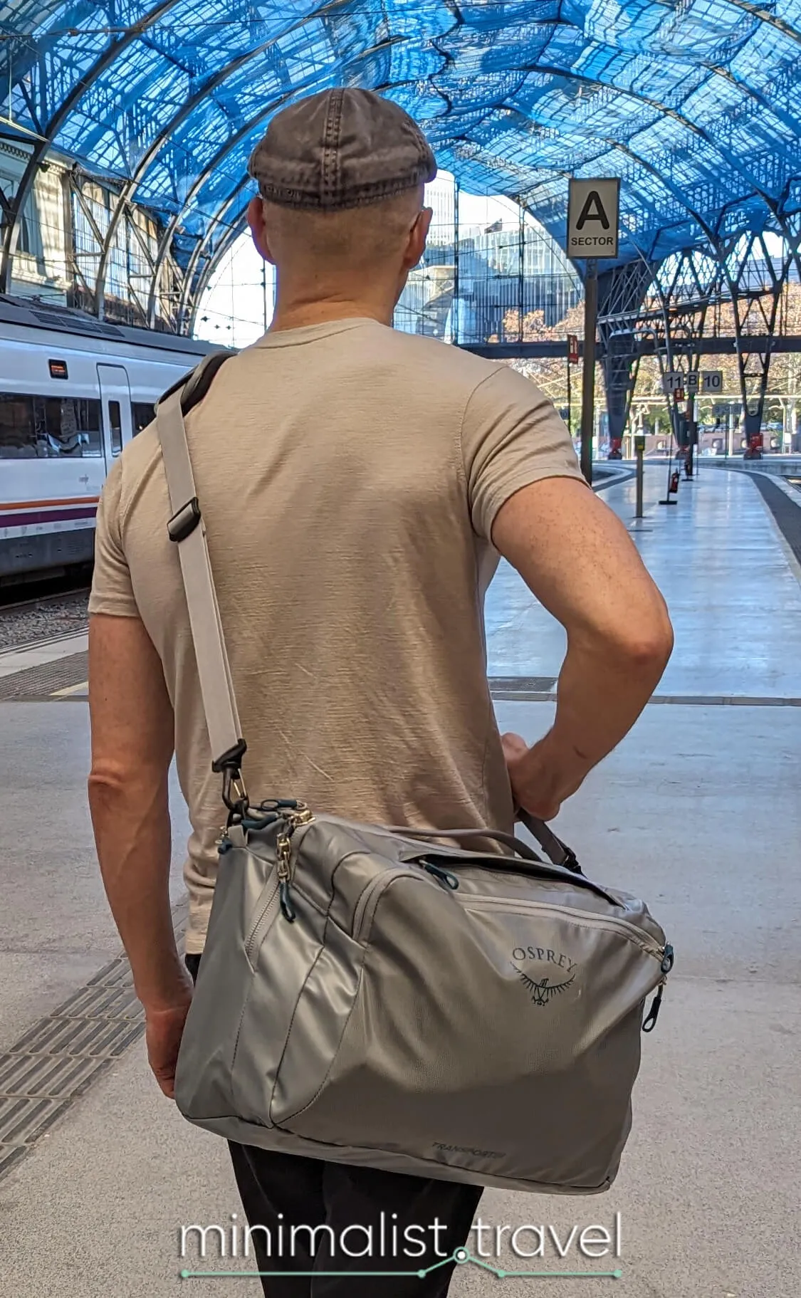Osprey Transporter Boarding Bag Reviewed My Minimalist Trips with Only