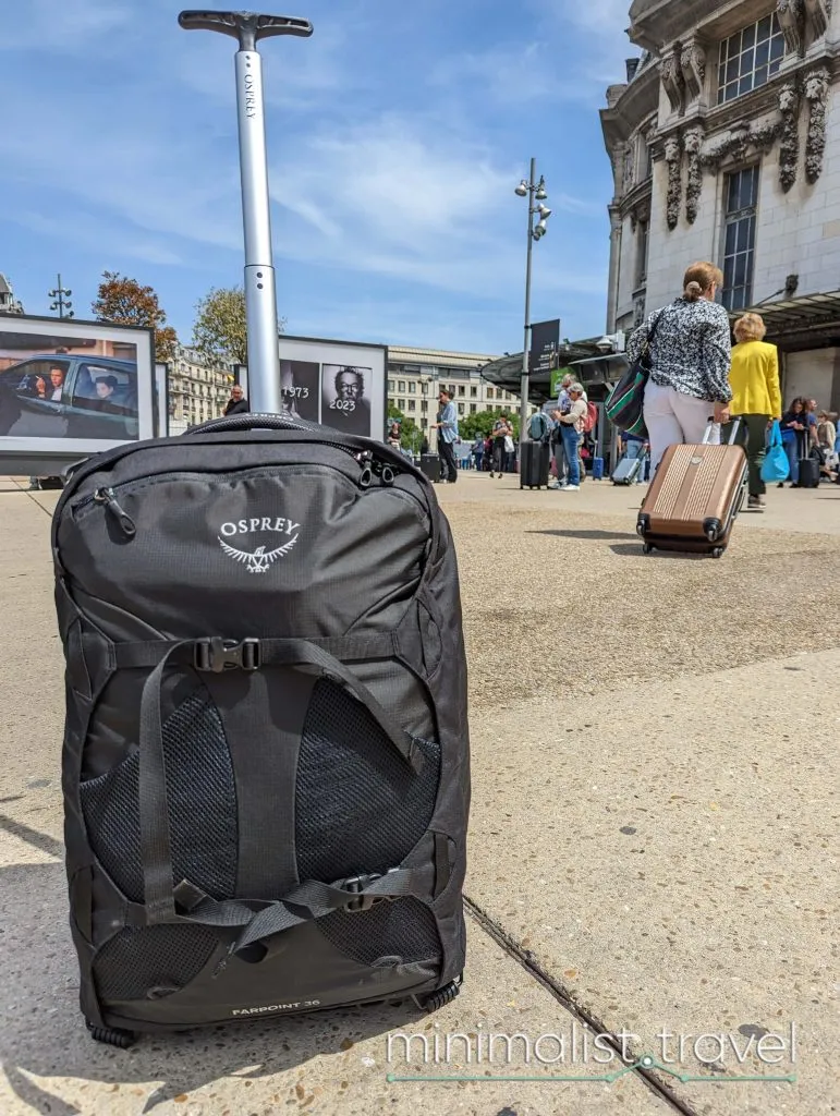 Best backpack luggage with wheels online